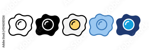Omelette Icon Element For Design