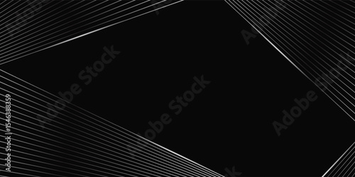 Luxury premium Super Car Automobile Urban Design Background. Premium Black Silver Metallic Shine lines Effect Display showroom in store. Luxurious Brand Royal High Standard Award Background