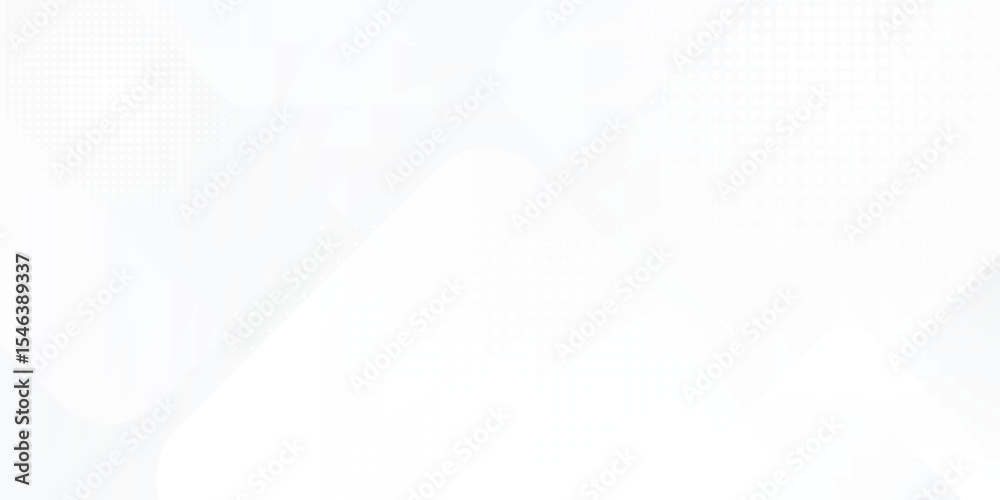 Obraz premium Dot white gray wave light technology texture background. Abstract big data digital concept.