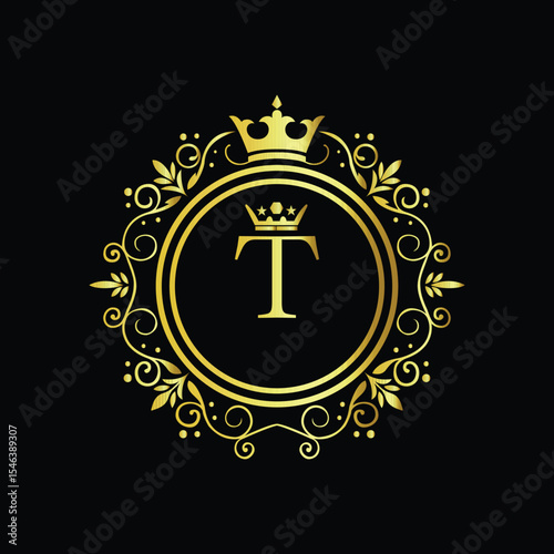 Dynamic abstract technology T logo blending vibrant colors and futuristic lines for digital innovation themes


