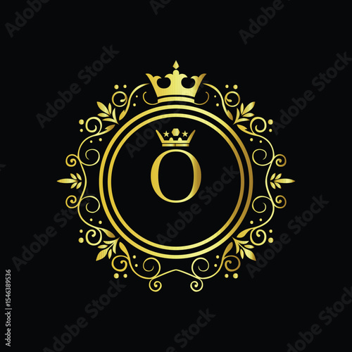 Dynamic abstract technology O logo blending vibrant colors and futuristic lines for digital innovation themes


