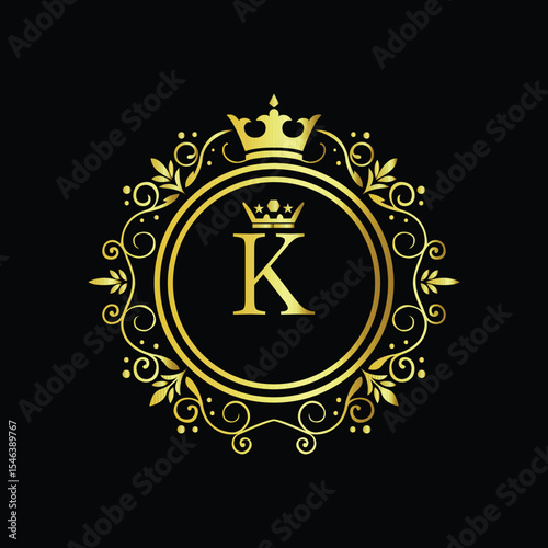 Dynamic abstract technology K logo blending vibrant colors and futuristic lines for digital innovation themes


