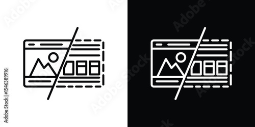 Front end development icon in black. flat graphic vector icon