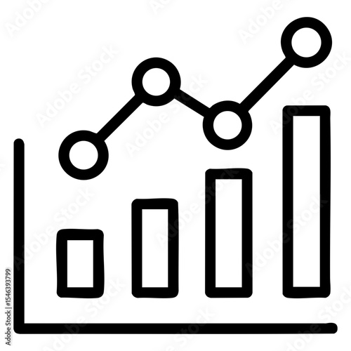 Growth Chart Visualizing Progress and Data Trends