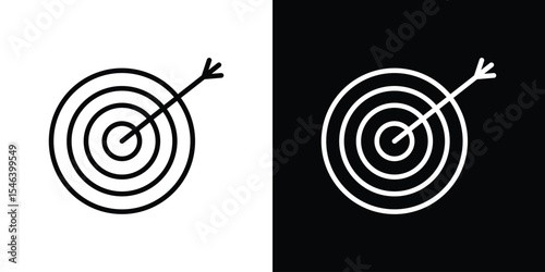 Goalfor banner and packaging design. Vector illustrationting icon in black. flat graphic vector icon