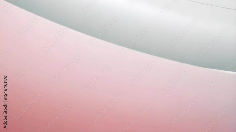 Abstract flowing waves of red and white colors form a dynamic, modern background with soft light and smooth textures.