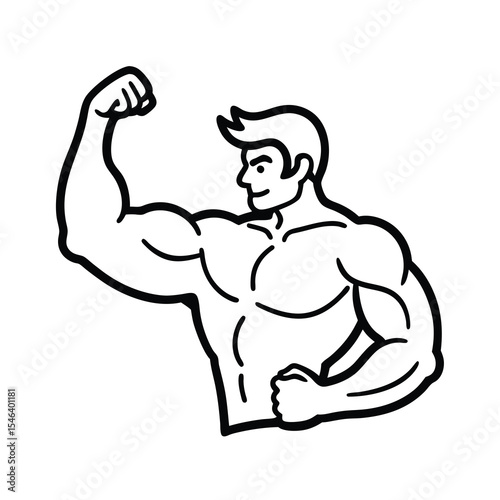 biceps muscle arm strength fitness body building