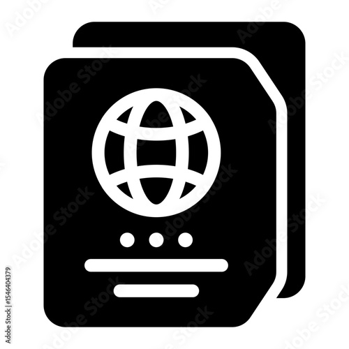 Stacked Passports Global Travel