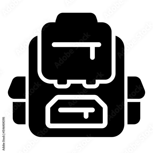 Travel Backpack Drawing