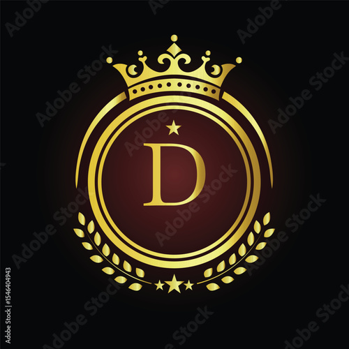 Golden scales of justice vector icon symbolizing law and legal balance, a perfect design illustration logo D 