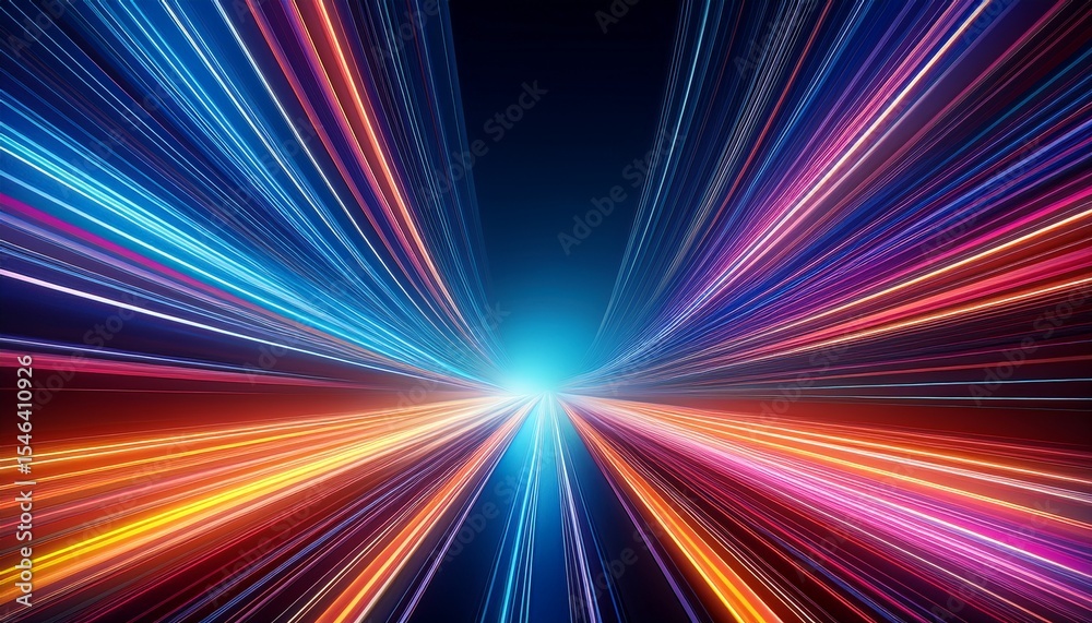 high speed technology concept line art light abstract panorama background high speed technology concept line art light abstract panorama background