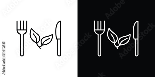 Healthy food icon in black. flat graphic vector icon