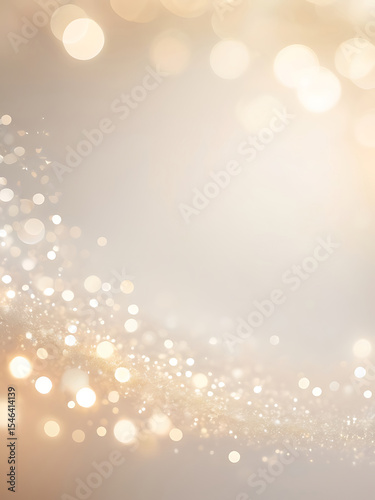 Elegant soft glowing abstract background design with shimmer texture, bright light, smooth pattern, and modern decorative wallpaper illustration layout - AI