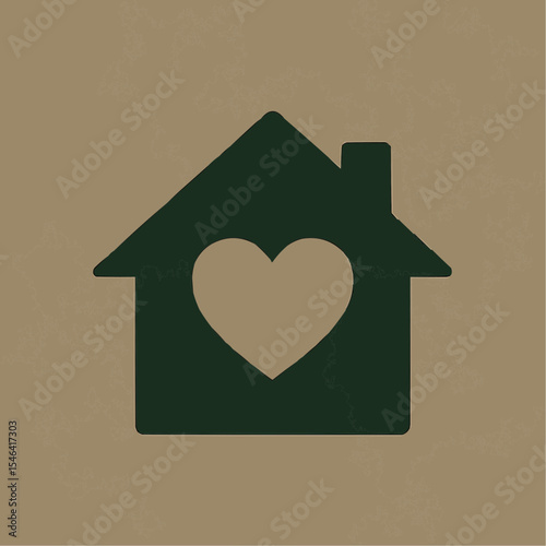 Home Sweet Home A Heartfelt Illustration of Domestic Bliss