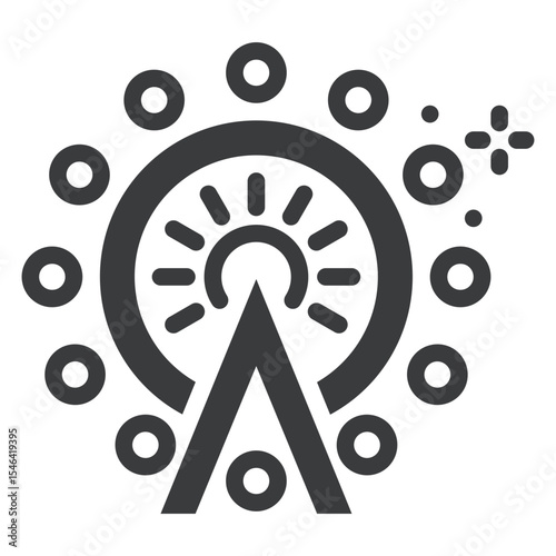 Ferris Wheel Icon
