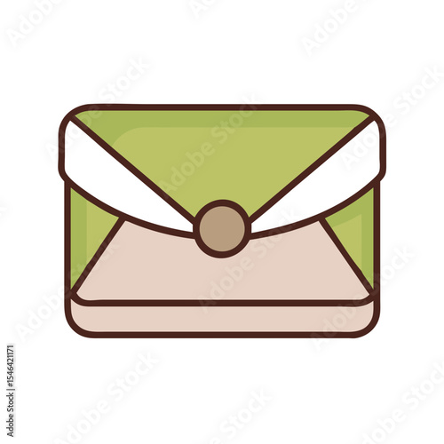 Eco-friendly envelope design with clasp
