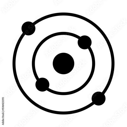 orbit glyph icon