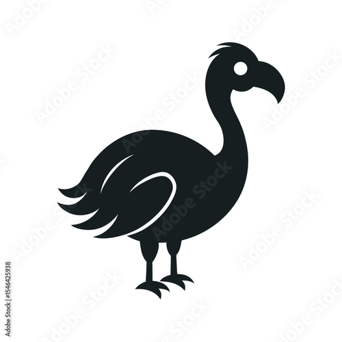 Extinct Dodo Bird History Silhouette