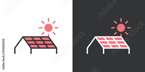太陽光発電アイコン