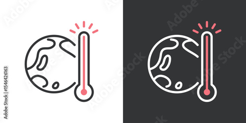 地球温暖化アイコン