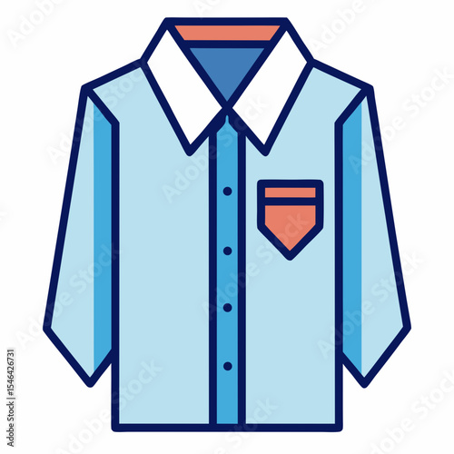 Men's Dress Shirt Silhouette