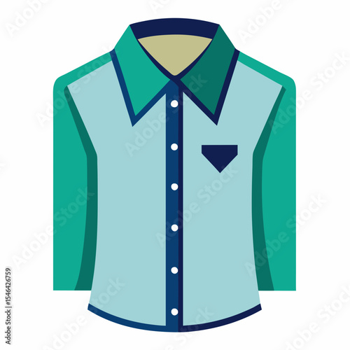 Men's Dress Shirt Silhouette
