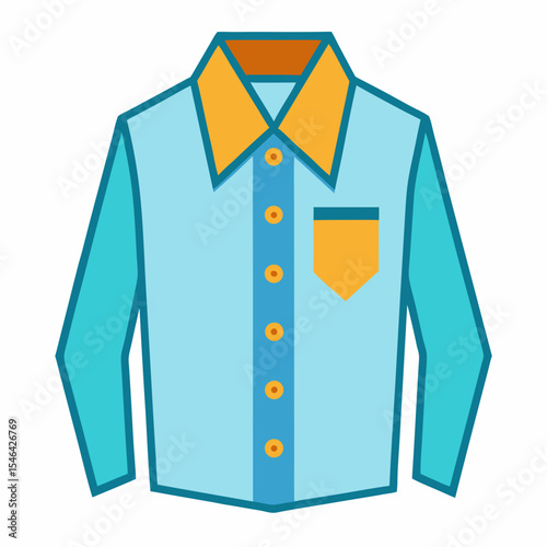 Men's Dress Shirt Silhouette