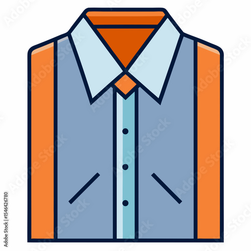 Men's Dress Shirt Silhouette