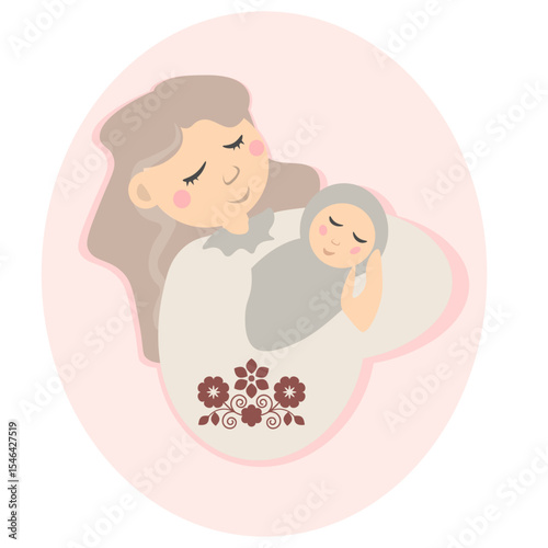 mother with baby