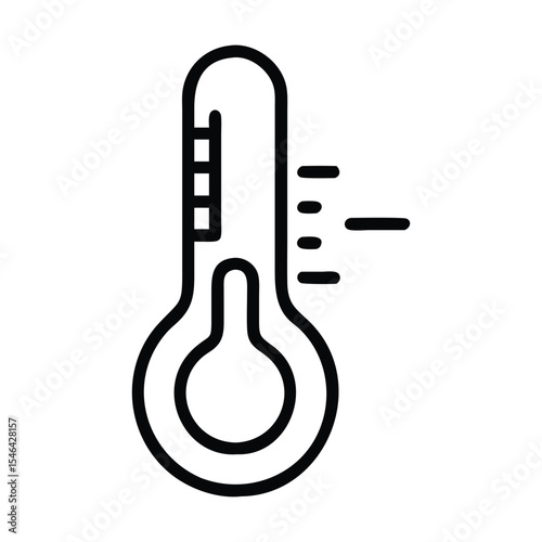 temperature icon Premium Vector