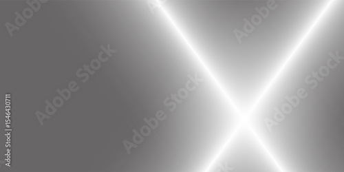 Silver foil background with metal mirror texture. Chrome gradient surface with light gloss. Vector aluminum grey sheet with reflection. Platinum and titanium abstract cold bg