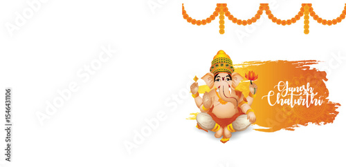 Ganesh chaturthi indian traditional festival background