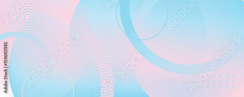 modern banner background.colorful.bright color.blue nad pink gradations.shape.circle effect shape.modern .vector eps 10