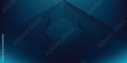Modern geometric illustration with stylized arrows.