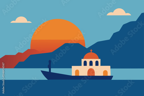 greek orthodox church in santorini