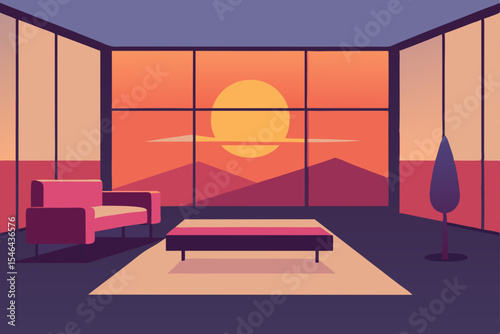 interior of a hotel room