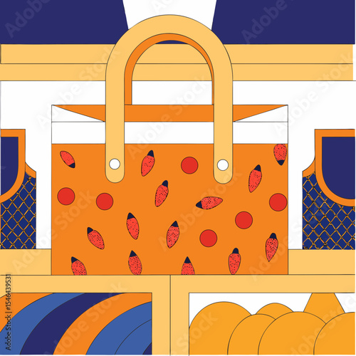 colorful shopping bags