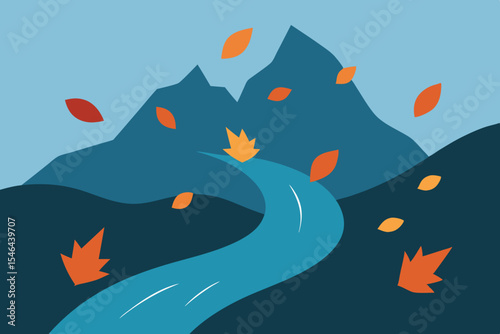 vector illustration of an abstract background with fire