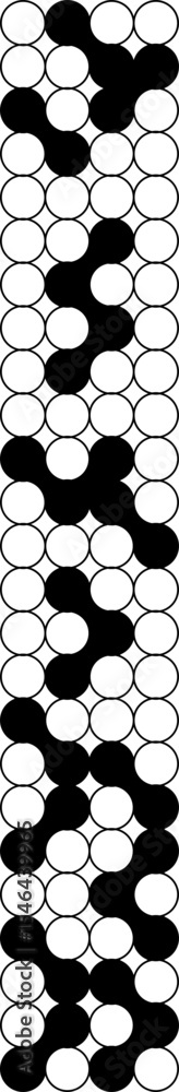 Formas estéticas. Concepto de figuras geométricas. Ondas. Cuadrados. Codigo de barras. Formas. Abstract geometric. Vector creative design. Geometric shapes. Stickers, aesthetic. Vector
