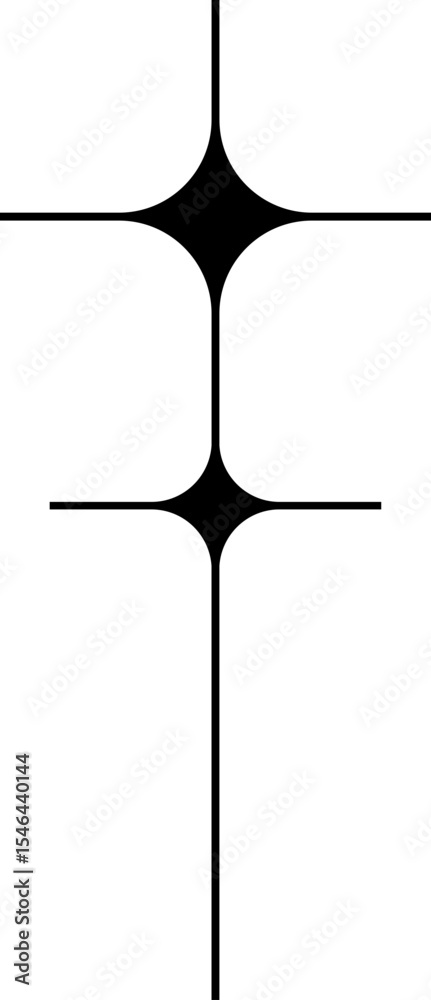 Formas estéticas. Concepto de figuras geométricas. Ondas. Cuadrados. Codigo de barras. Formas. Abstract geometric. Vector creative design. Geometric shapes. Stickers, aesthetic. Vector