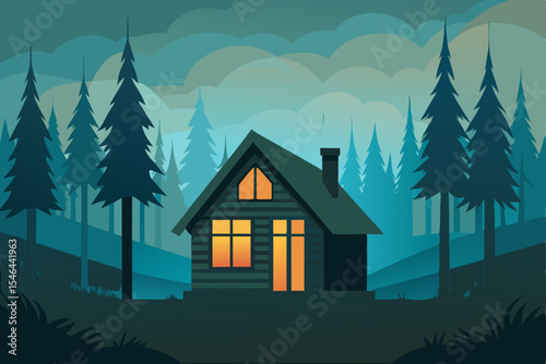 house in the woods