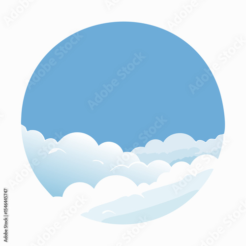 Cloudy sky over serene landscape nature tranquil environment bright viewpoint creative concept