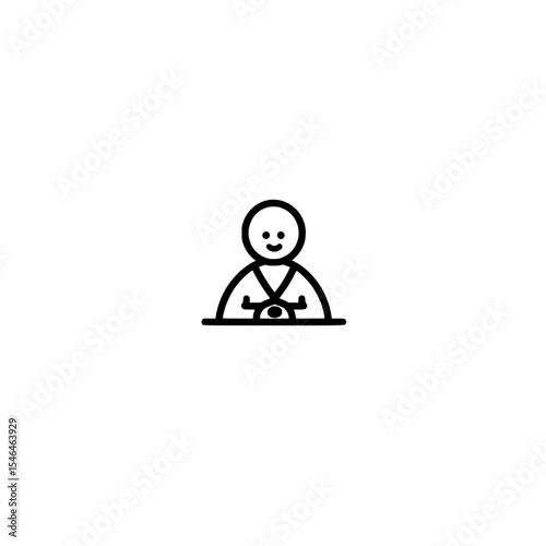 Zen master icon
