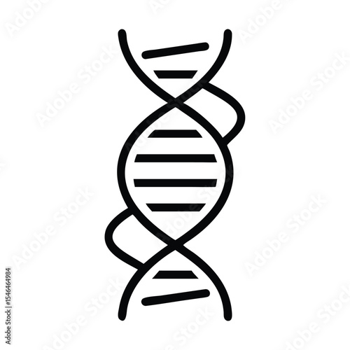 Vector illustration of dna | Premium Vector