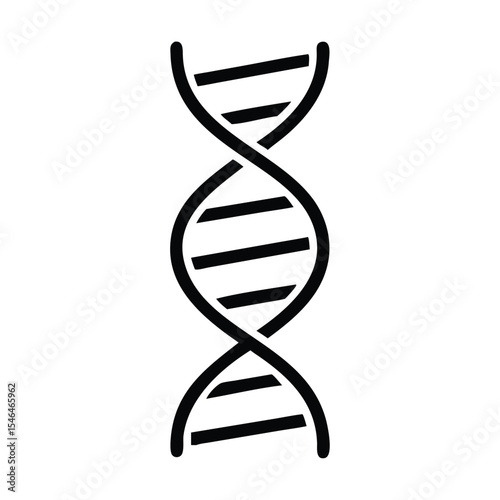Vector illustration of dna | Premium Vector