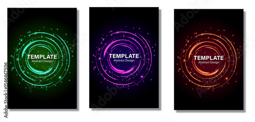 
Covers collection. Set of abstract backgrounds.