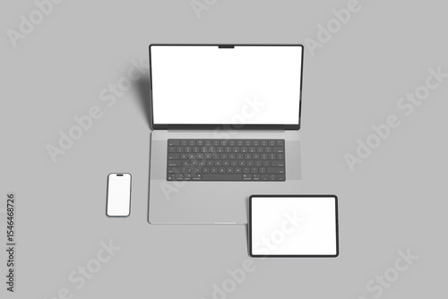 multi devices blank mockup template
