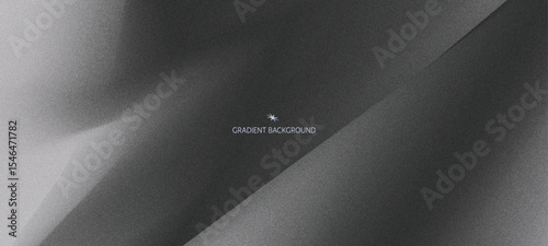 Abstract black and white fluid gradient background trendy modern grainy texture with soft blurred shapes, banners, flyers, presentations, covers and reports
