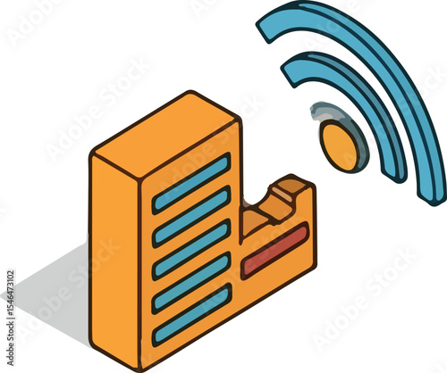collection of 3d isometric technology vector icons diverse set of network cloud computing server mobile and desktop illustrations modern tech graphics for digital design business and it solution