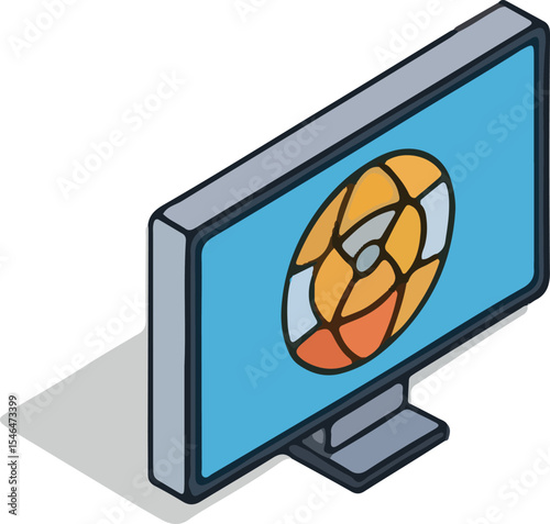 collection of 3d isometric technology vector icons diverse set of network cloud computing server mobile and desktop illustrations modern tech graphics for digital design business and it solution